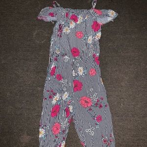 Floral jumpsuit